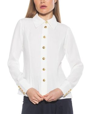 Alexia Admor Leland Shirt - White