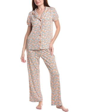 Tart Collections 2Pc Ginnie Top & Pant Set - Gray