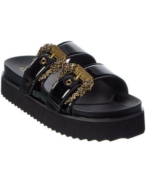 Versace Jeans Couture Couture Platform Sandal - Black
