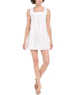 WeWoreWhat Square Neck Mini Dress - White