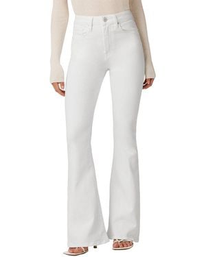 Hudson Jeans Holly High-rise Flare Petite Jean - White