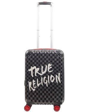 TRUE RELIGION 22.5" Expandable Hardcase Carry-on - White