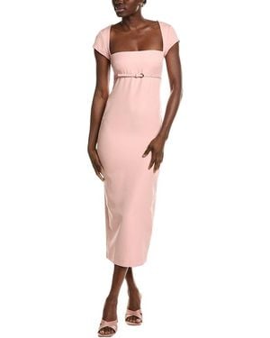 IPPONELLI Belted Maxi Dress - Pink