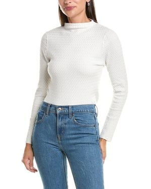 Rag & Bone Sam Turtleneck Top - White