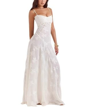 Linda Charm Maxi Dress - White