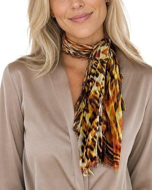 Blue Pacific Animal Safari Neckerchief - Brown