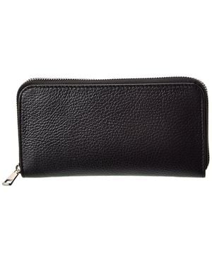 Italian Leather Wallet - Black