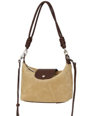 Adele Berto Leather Shoulder Bag - Metallic