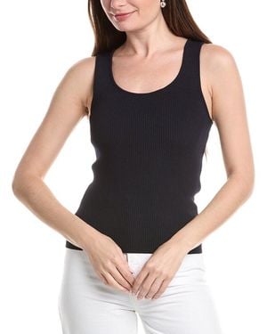 3.1 Phillip Lim Compact Rib Layering Tank - Blue
