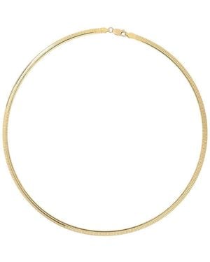 Italian Silver Necklace - Metallic