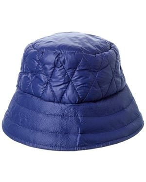 La Fiorentina Puffer Bucket Hat - Blue