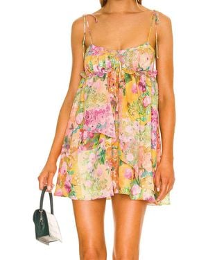 Nia Mini Dress - Orange