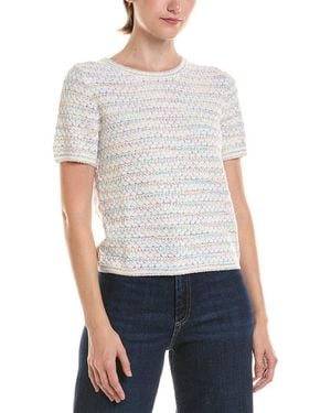 NIC+ZOE Palette Mix Sweater T-Shirt - White