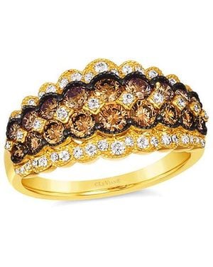 Le Vian Chocolate Scallops 14k 1.59 Ct. Tw. Diamond Ring - Metallic