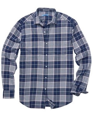 J.McLaughlin Dobson Woven Shirt - Blue