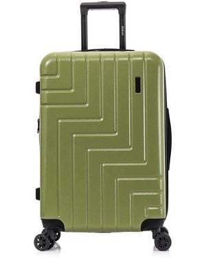 DUKAP Zahav Lightweight Expandable Hardside Spinner Luggage 24" - Green