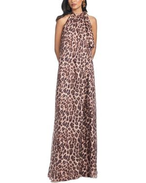 Sachin & Babi Isbeth Silk-blend Gown - Purple