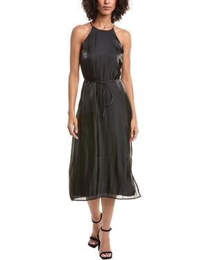 Bella Dahl Halter Neck Slip Dress - Black