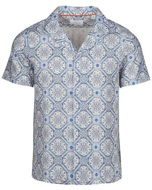 Swims Supply Co. Scylla Camp Shirt - Blue