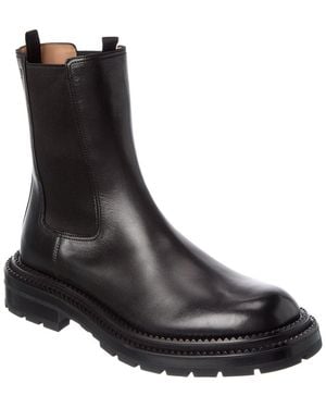 Ferragamo Hype Leather Boot - Black