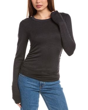 Chaser Brand Soft Gauge Jersey Louis Top - Black