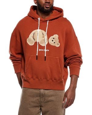 Palm Angels Hooded Sweatshirt - Red