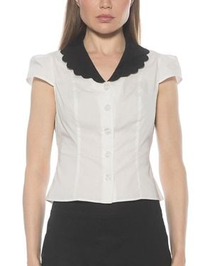 Alexia Admor Gulianna Top - White