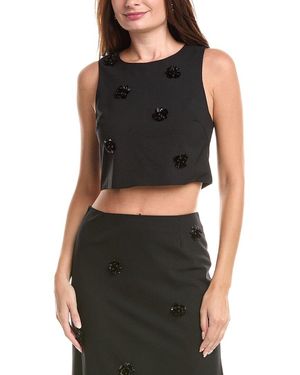 Cinq À Sept Dot Abbie Top - Black
