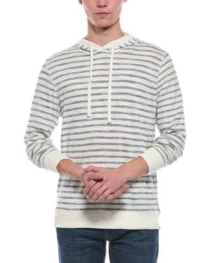 Faherty Sunwashed Slub Hoodie - Grey