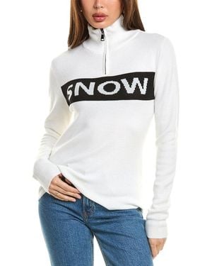 SKEA Reed Wool-Blend Snow Sweater - White