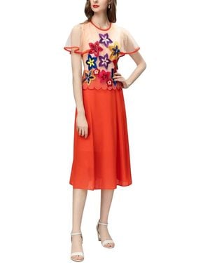 BURRYCO Midi Dress - Red