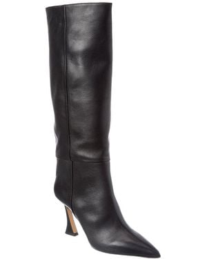 Alexandre Birman Brena 85 Leather Knee-High Boot - Black
