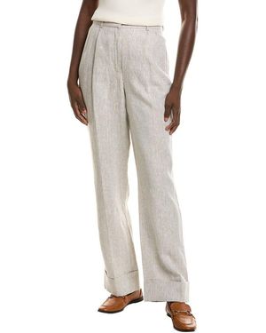 Officine Generale Officine Generale Willow Linen Pant - Grey
