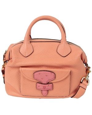 Loewe May Tote Shoulder Bag (authentic Pre-loved) - Pink