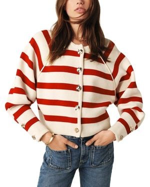 Ba&sh Massimo Wool-Blend Vest - Red