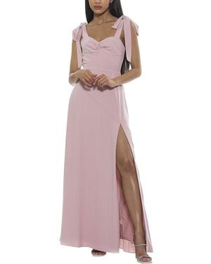 Alexia Admor Arya Fit & Flare Dress - Pink