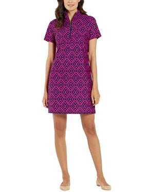 Jude Connally Alexia Sheath Dress - Purple