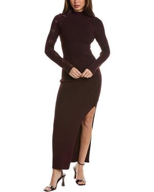 Nicholas Adina Midi Dress - Brown