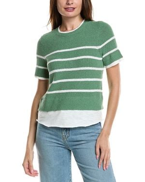 Design History 2Fer Jumper - Green
