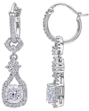 Diamond Select Cuts 14K 1.93 Ct. Tw. Diamond Earrings - White