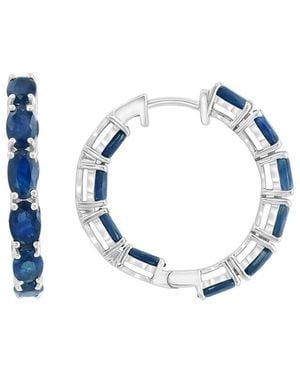 Effy Fine Jewelry 14K 5.51 Ct. Tw. Sapphire Earrings - Blue