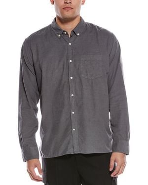 Officine Generale Arsene Corduroy Shirt - Gray
