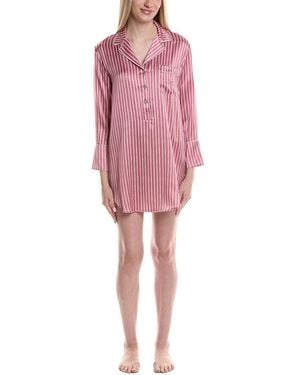 Petite Plume Silk Nightshirt - Pink