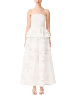 Elliatt Celine Strapless Maxi Dress - White