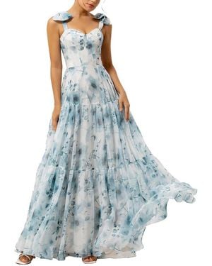 Homeyee Maxi Dress - Blue