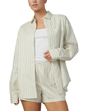 Joe's Jeans The Boyfriend Button Down Shirt - White