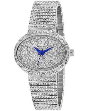 Christian Van Sant Sparkler Watch - Grey