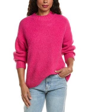 LaBiz Wool & Alpaca-Blend Sweater - Red