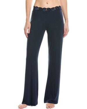 Natori Rose Parfait Essential Pant - Blue