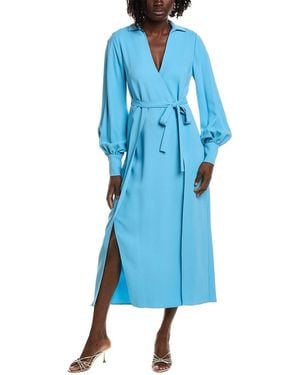 Alexis Shey Midi Dress - Blue